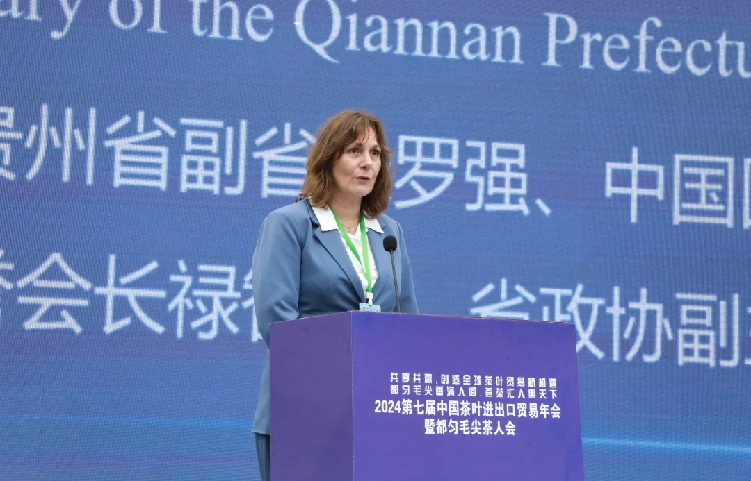 2024第七届中国茶叶进出口贸易年会暨都匀毛尖茶人会开幕(图8)